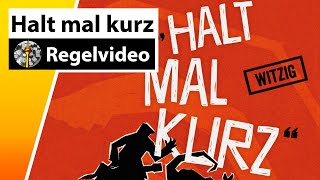 Halt mal kurz - Regeln \u0026 Beispielrunde