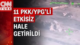 MSB açıkladı: "11 PKK/YPG’li terörist etkisiz hale getirildi"