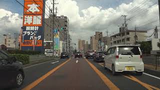 地元の人も怖がる!?名古屋の「魔の道路」!?名古屋市営バス 基幹2号バスレーンを極力走行 大津橋バス停から竹越バス停までを走行 2021.9.5