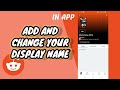 How To Add Or Change Your Display Name On Reddit