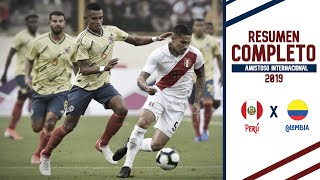 Perú vs Colombia 0 - 3 | Amistoso Internacional 2019