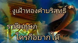 ดูดวงราศีพฤษภ งูเฝ้าทองคำบริสุทธิ์ ใครก็อยากได้