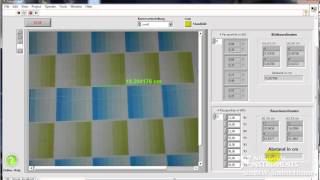 camera calibration 2D [Labview VISION] (DLT Method)