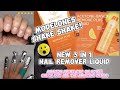 MODELONES NEW 3 IN 1 NAIL REMOVER | ACETONE BUT NOURISHING?? | REMOVING MY GEL TIPS NAILS