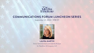 Senior Entertainment and Internet Analyst Laura Martin Speaks At TMI Luncheon, September 2022
