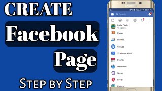 How to Create Facebook Page Easily | How to Create Facebook Page in Mobile | SM Funda |
