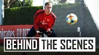 Behind the scenes at Arsenal training centre | Goalkeepers special episode