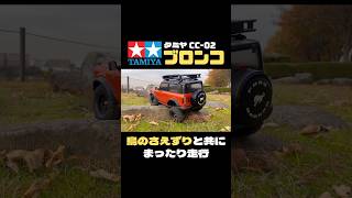 鳥のさえずりと共にまったり走行 #tamiya #cc02 #crawler #fordbronco #ラジコン