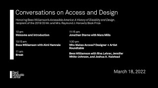Symposium—Conversations on Access and Design