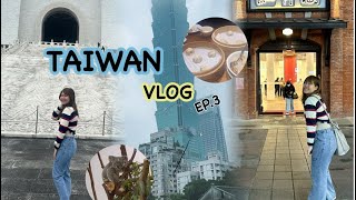 TAIWAN VLOG 2024 EP.3 เจียงไคเชก/ตึกไทเป101/ติ่มซำมิชลิน din tai fung/สวนสัตว์ไทเป/the red house