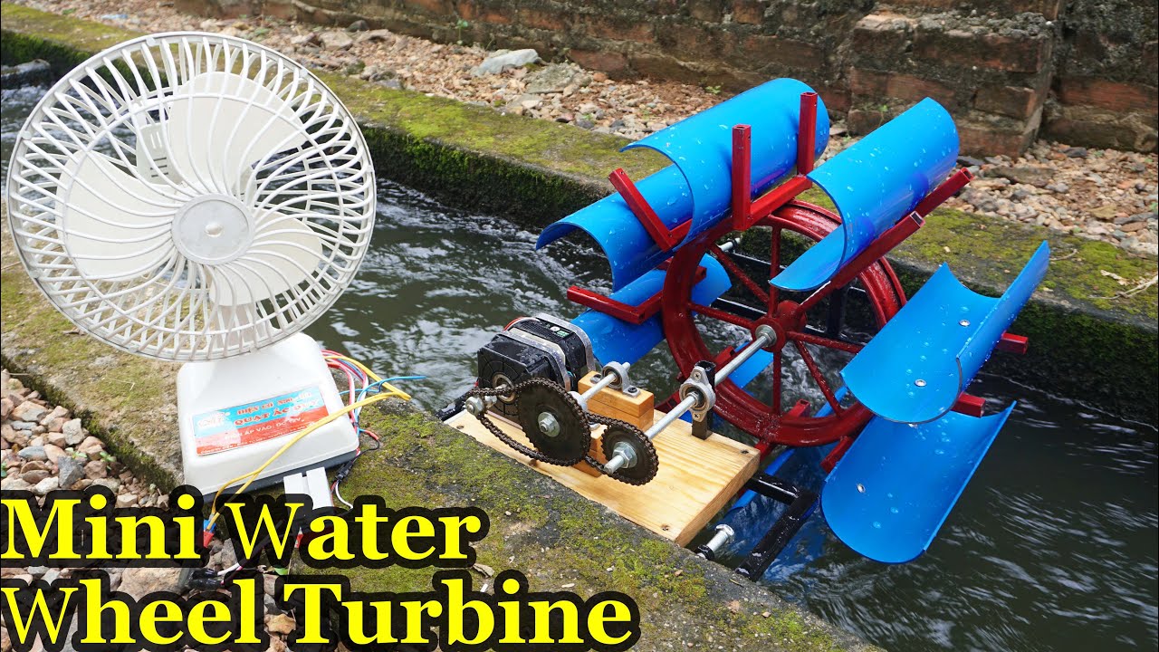 Small Water Wheel Generators