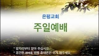 은평교회 20250223 주일예배 (흔들리는 세상 속에서 신자는 무엇을 붙잡아야 하는가? 롬 8:26-30)