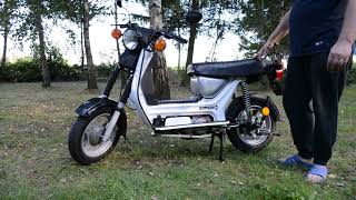 SIMSON SR50 rozruch 1989