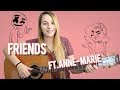 Friends | Marshmello ft. Anne-Marie | Easy Guitar Tutorial For Beginners | With Chords!