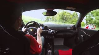 Ferrari 458 Speciale driven hard - Amazing sound!