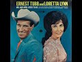 ernest tubb and loretta lynn mr. and mrs.used to be 1964 .