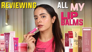 Ranking my Lip Balms for Dailywear | Best & Worst | Tanya Harchani