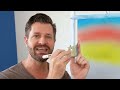 the perfect way to blend smooth oil paint colors wet on wet style