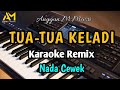 TUA TUA KELADI KARAOKE REMIX NADA CEWEK - ANGGUN C.CASMI ( cover  ) azura musik