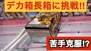 【クレーンゲーム】激沼覚悟⁉︎超苦手デカ箱長箱に挑戦‼︎【ベネクス川崎】