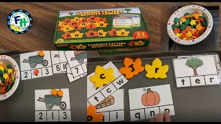 Fall Preschool Counting & Alphabet Activities