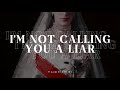 ❝i'm not calling you a liar❞ florence and the machine | traducida al español + lyrics