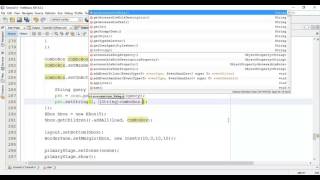 JavaFX 8 Tutorial 23 ComboBox, TextField and Database