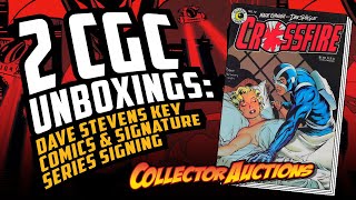 2 CGC Unboxing - Dave Stevens Key Comics and Signature Series Signing: Ep. 343