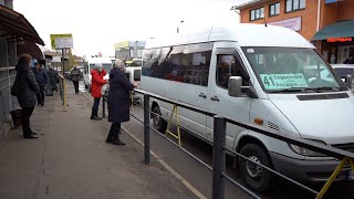 Жахливі умови очікування на Білоцерківській автостанції