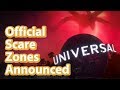 Here's Universal Orlando's Scare Zones for 2019 Halloween Horror Nights