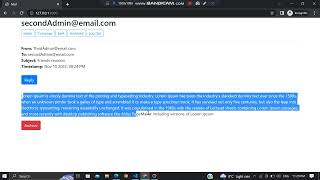 Mail : CS50’s Web Programming with Python and JavaScript Project 03