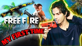 FIRST TIME FREE FIRE GAME PLAY |Vectorheal