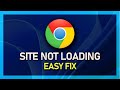 Google Chrome - Websites Not Loading Fix