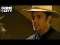 Raylan Confronts Boyd About Quarles | Justified (Timothy Olyphant, Walton Goggins)