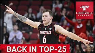 REACTION: Louisville Basketball is BACK in the AP Top 25 for the first time in almost FOUR years!