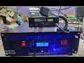 2kw vhf linear amplifier with rx amp kirim ke tasik