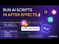 Connect ChatGPT, Claude, and Grok directly to After Effects | RunScripts for After Effects
