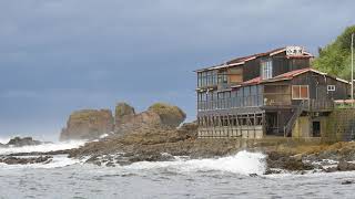 海抜0メートル！世界一海に近い食堂「小舟渡」青森県八戸市 / Incredible restaurant on the rocky shores in Hachinohe city, Japan