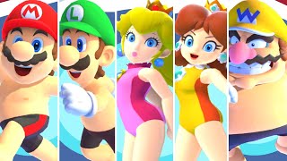 Mario & Sonic at the Olympic Games Tokyo 2020 - Swimming (All Characters)