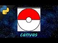 Learn Python tkinter GUI canvases easy 🖍️