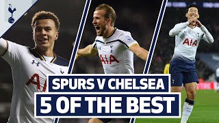 5 OF THE BEST | SPURS BEST HOME GOALS V CHELSEA | Son, Bale, Kane, Sheringham & Dele