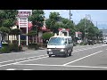 【緊急走行】静岡県警察 静岡南警察署交通課 e24キャラバン事故処理車 2017.7.19