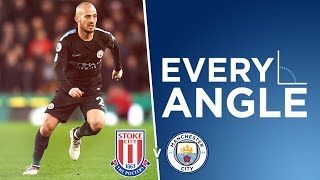 MAGIC MERLIN! | Every Angle | David Silva vs Stoke