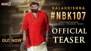 NBK 107- Balakrishna Intro First Look Teaser | NBK 107 Official Teaser | S Thaman | NF Movies