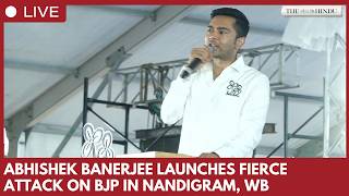 Abhishek Banerjee launches fierce attack on BJP, vows development push in Nandigram