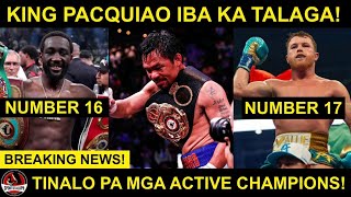 BREAKING: LATEST Update sa Rankings ng BEST Boxers NILABAS na! Pacquiao NUMBER 1 ulit!