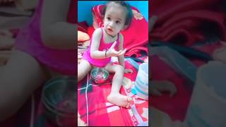 Tunnu ne pyaz se dustbin bher diya 😂 || #baby #cute #cutebaby #shorts #funny