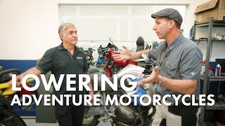 DO NOT LOWER Your Adventure Motorcycle - (PROBABLY)  First Check the Sag and Spring Rate