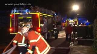 28.12.2012 - Ilvesheim - Brand in Hochhaus - Wohnungsinhaber im Krankenhaus verstorben