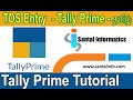 Tally Prime Tutorial ( தமிழ் ) TDS in Tally Prime ( TDS Entry) || Tally Prime in Tamil